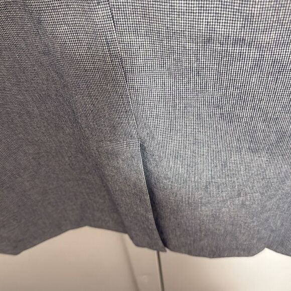Ted Baker London NWT Washed Cotton Blazer in Navy Micro Houndstooth. Size small. - Picture 3 of 14